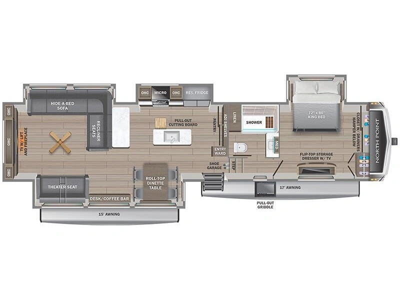 Jayco North Point 381ckre 2025 alt