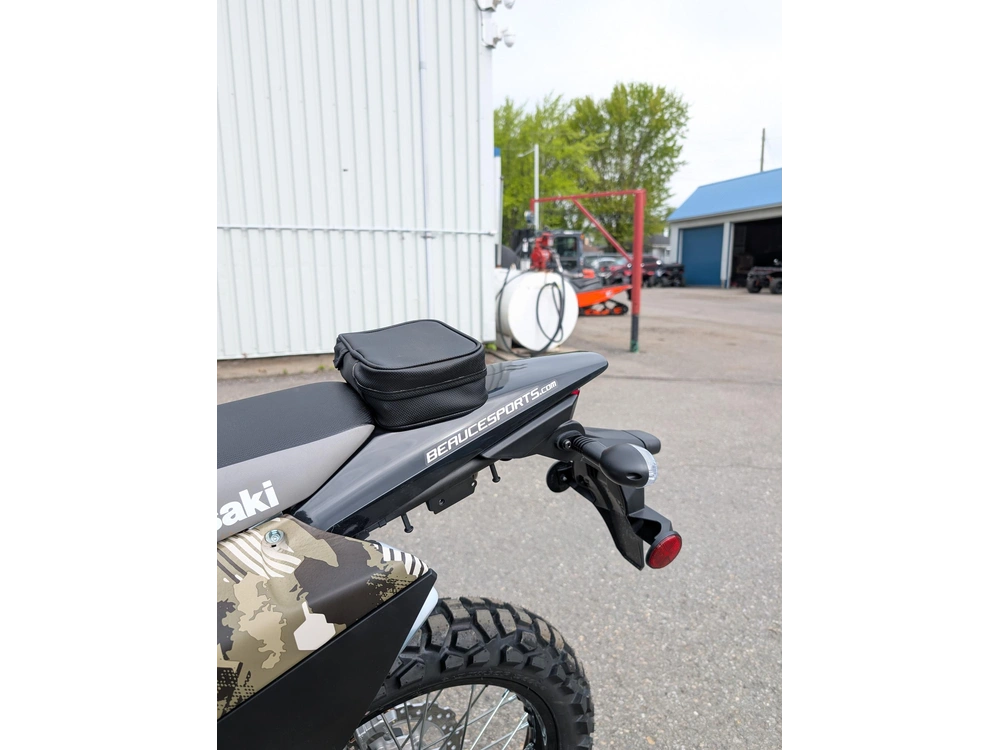 Kawasaki Klx300 Semi-camo 🎯 Moto Double Usage Route Sentier Crf300l Drz400 Wr250r Dual Sport Plaquée 🟢 2026 alt