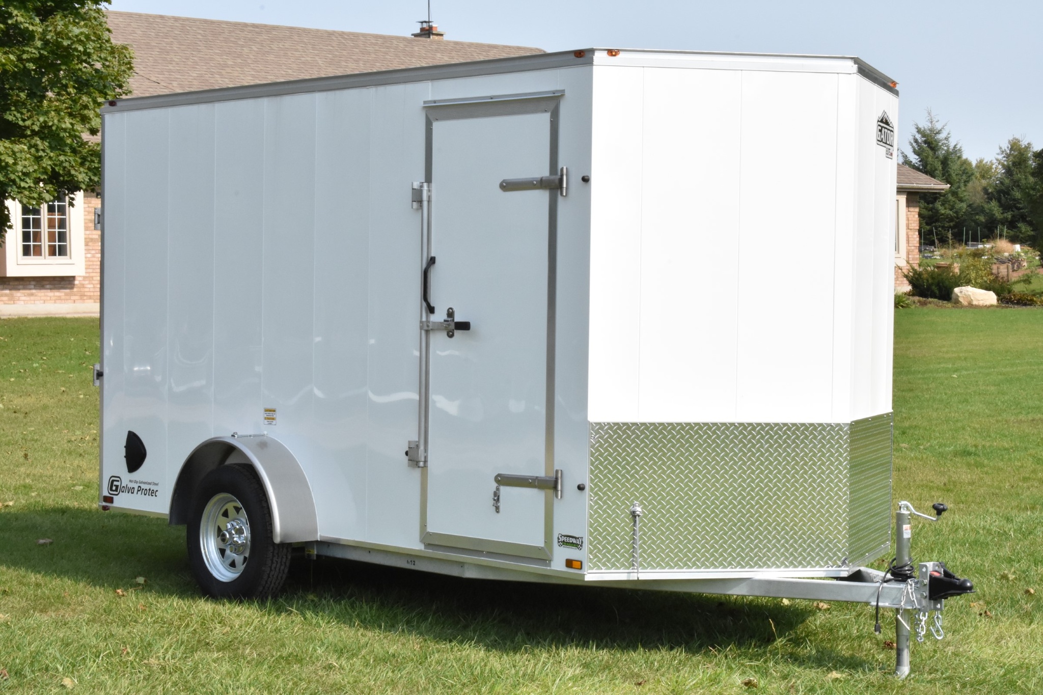 2026 Gator Galvanized Enclosed 6' x 12' SA thumbnail 9