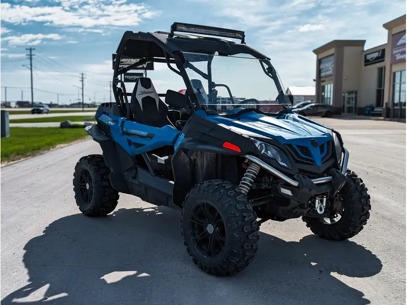 2020 CFMOTO ZFORCE 800 TRAIL // Athens Blue thumbnail 3
