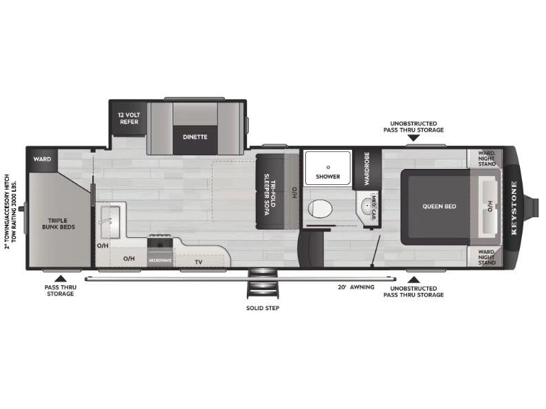 Keystone Rv Cougar 2700bh 2026 alt