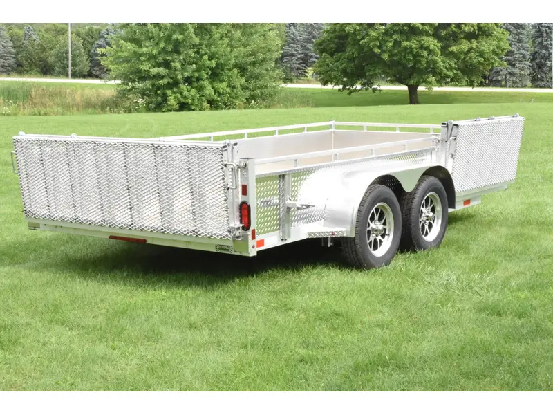 2026 Enbeck Side Loader Aluminum Utility 7' x 14' TA