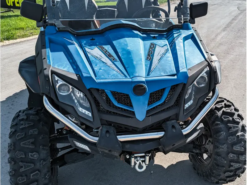 2020 CFMOTO ZFORCE 800 TRAIL // Athens Blue thumbnail 6