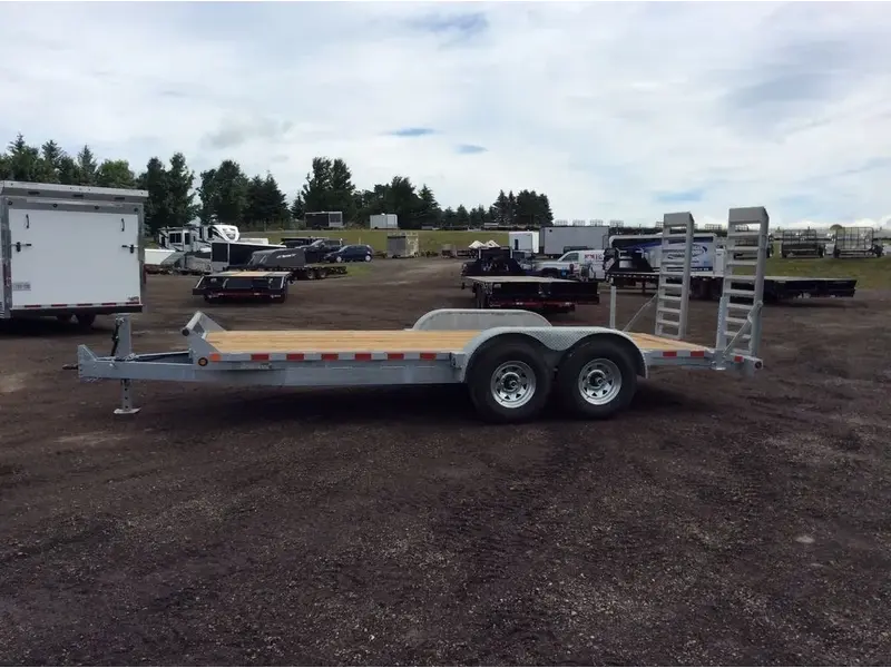 2026 Canada Trailers 82x18 7 Ton Galvanized Equipment Trailer thumbnail 5