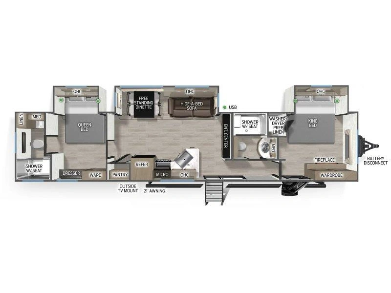 Forest River Cherokee Timberwolf 39hba 2026 alt