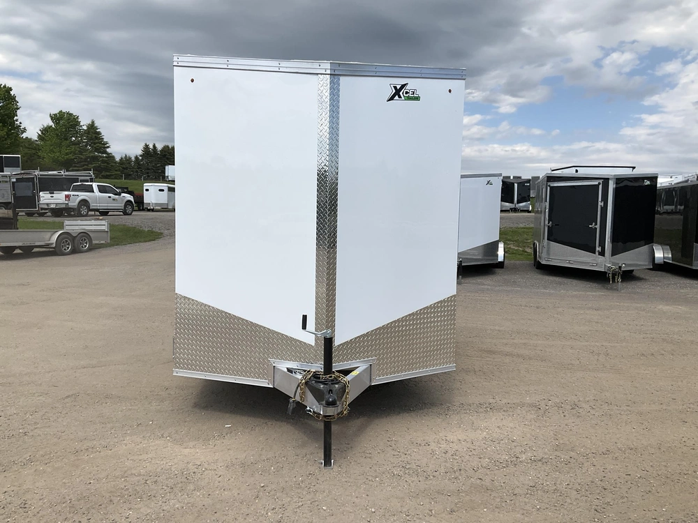 2025 Xcel Trailers 7x14 Plus V-nose Hd All Aluminum Cargo Trailer alt