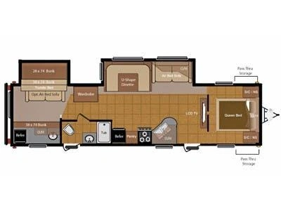 2012 Keystone Rv Sprinter 311bhs alt