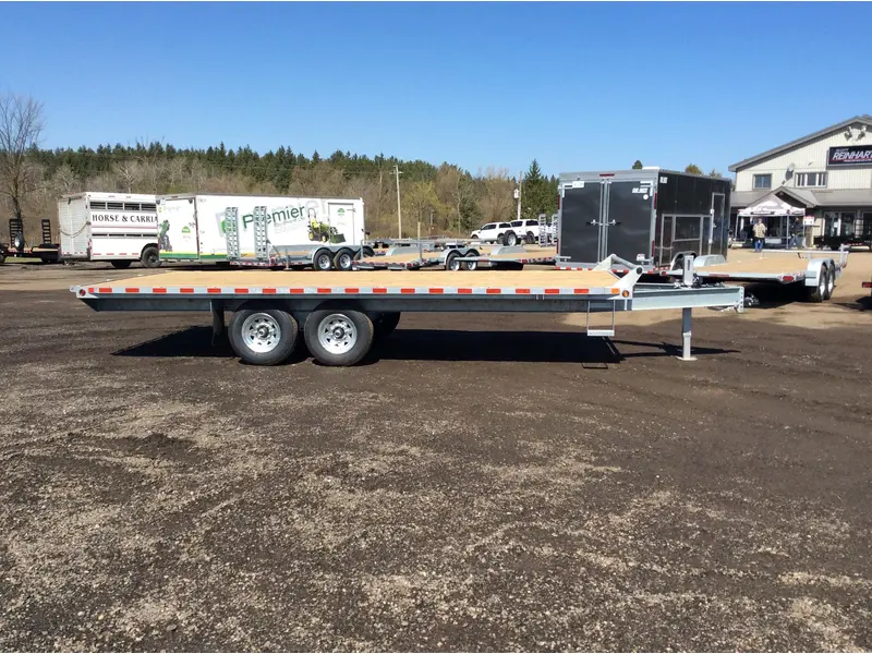 2026 Canada Trailers 8.5x20 7 Ton Galvanized Deckover Equipment Trailer thumbnail 2