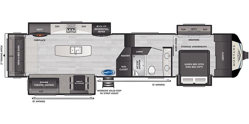 2021 Keystone RV Montana thumbnail 20