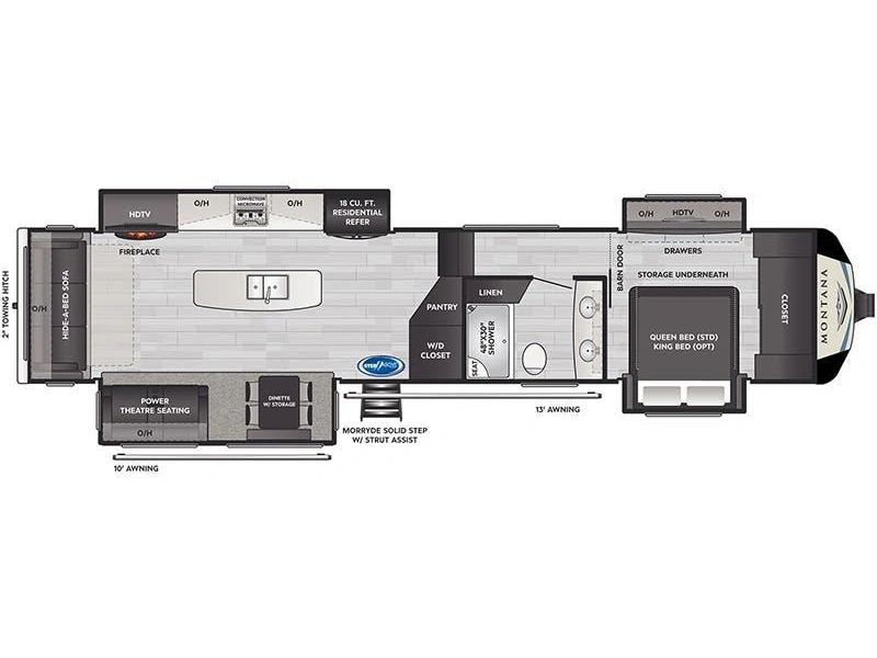 Keystone Rv Montana 3781rl 2021 alt