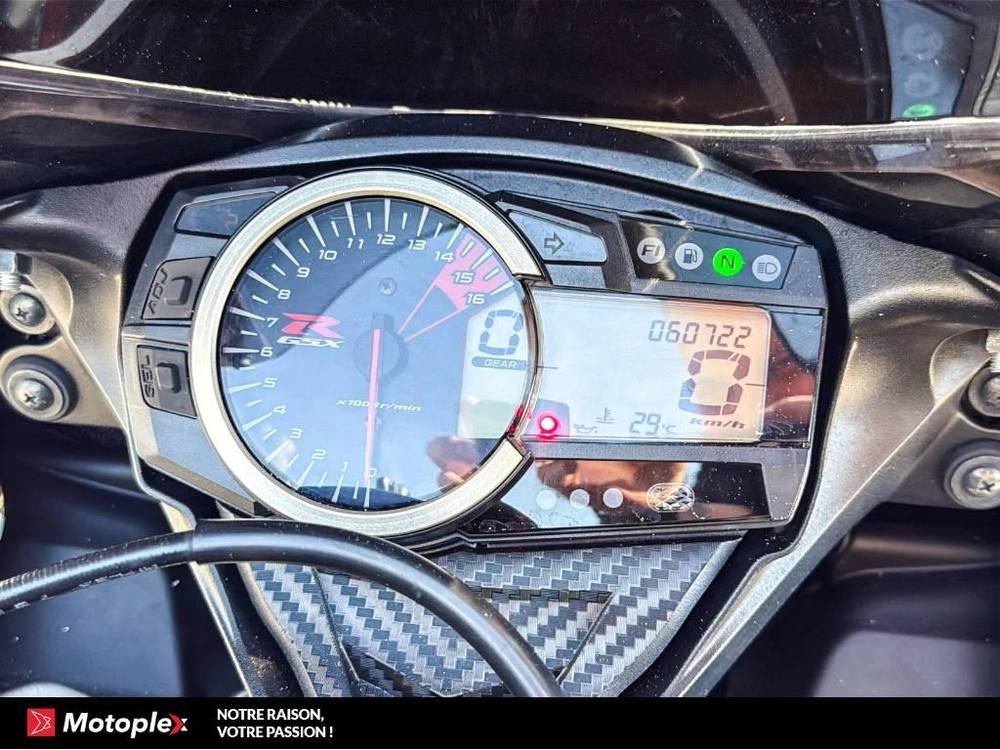 2013 Suzuki Gsx-r750 Black alt