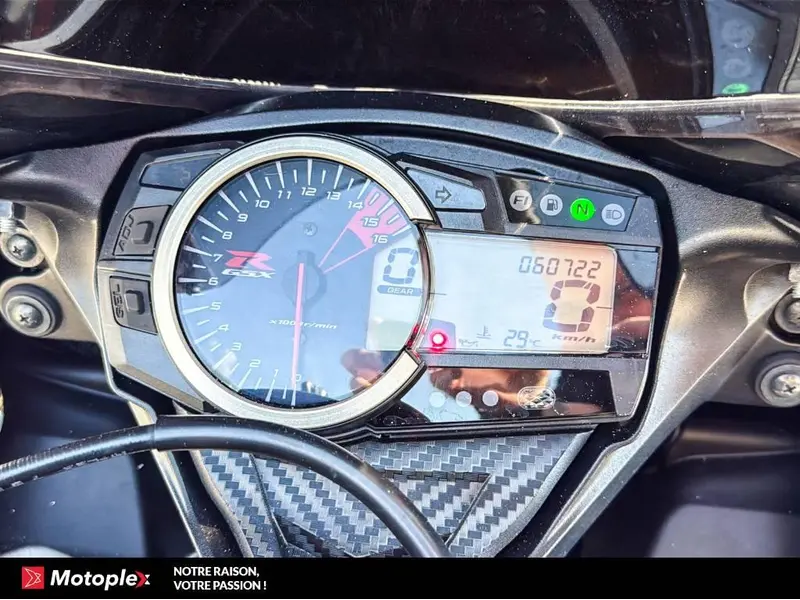 2013 Suzuki GSX-R750 BLACK thumbnail 6
