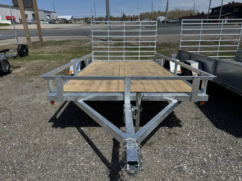 2026 Easy Hauler TRAILER,UTL,82"X12',GALV,REAR RAMP thumbnail 2