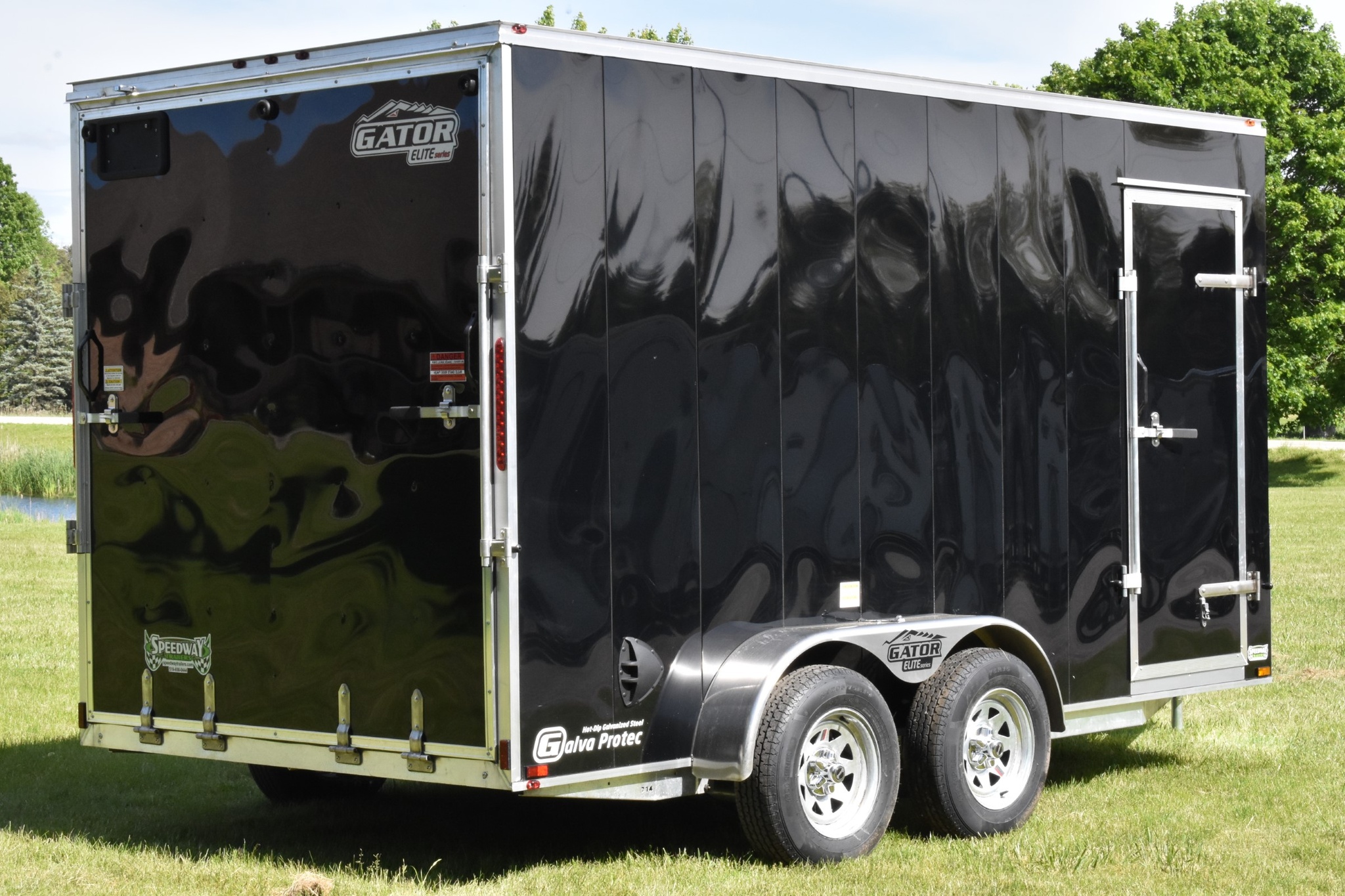 2026 Gator Galvanized Enclosed 7' x 14' TA thumbnail 7