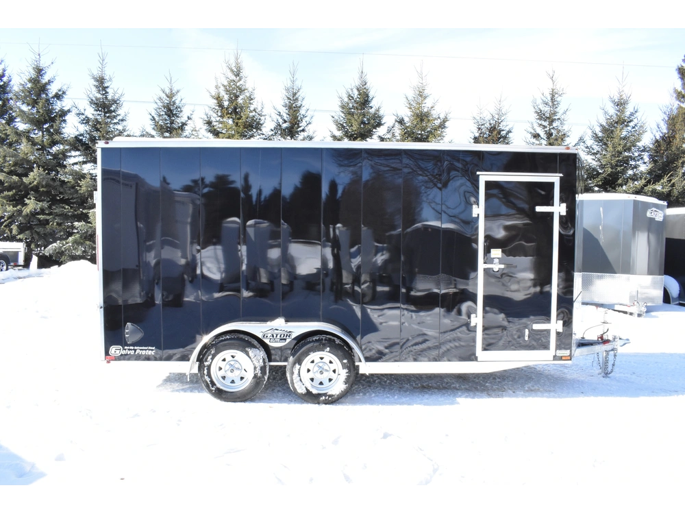 2026 Gator Galvanized Enclosed 7' X 16' Ta alt