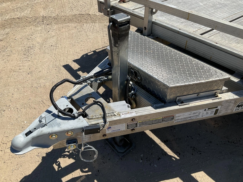 2014 Triton 81x20 All Aluminum 5 Ton Car/equipment Trailer alt