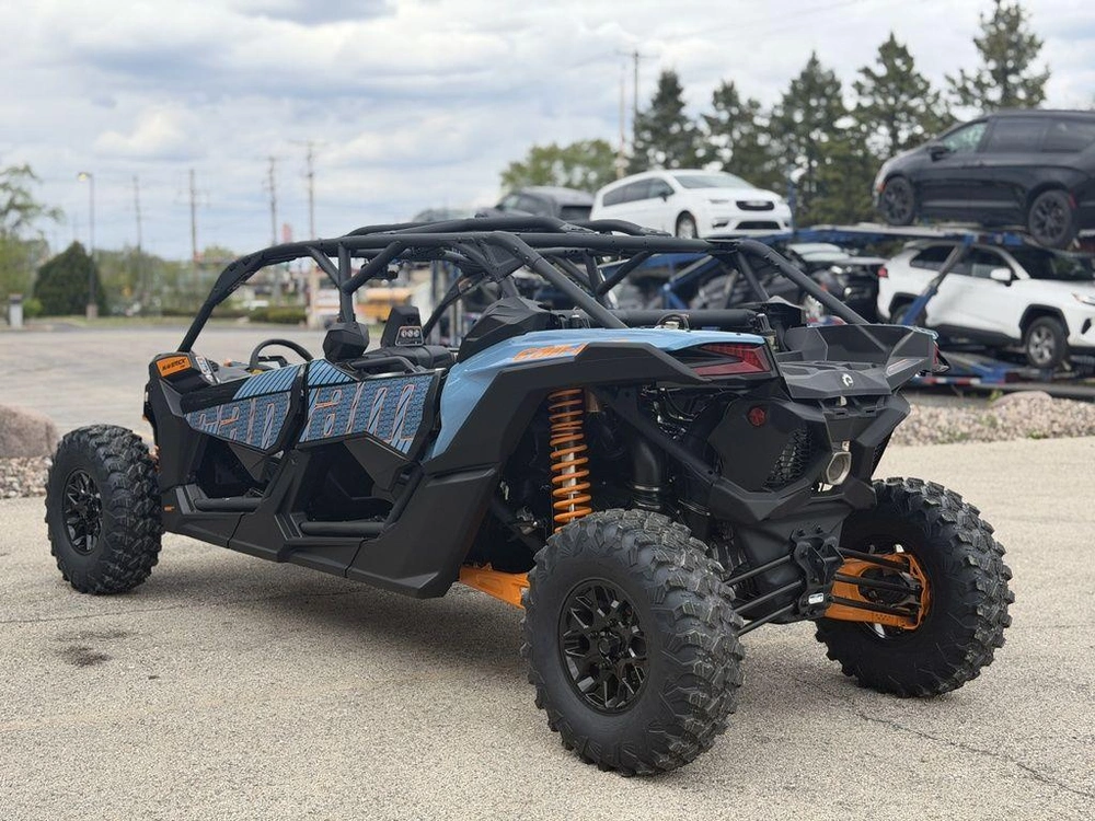 2026 Can-am Maverick X3 Max Ds Turbo Scandi Blue & Orange Crush alt