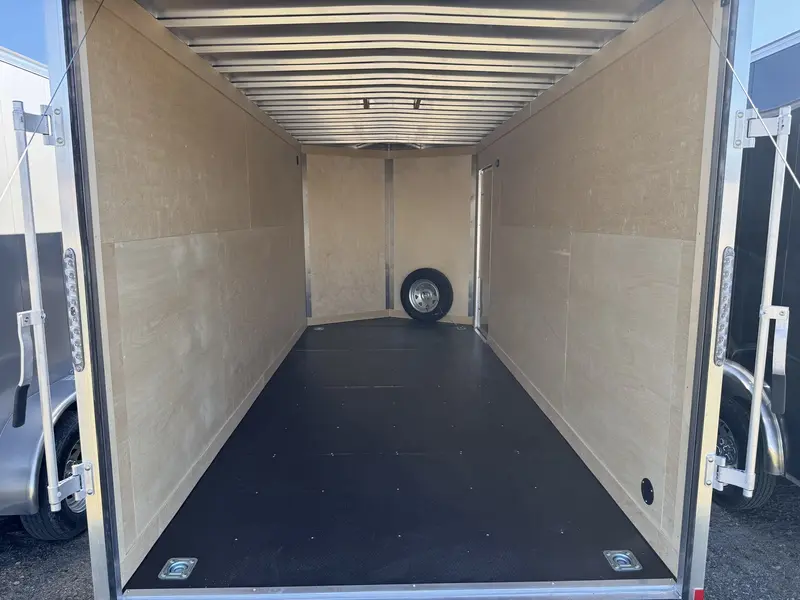 2026 Gator ELITE ENCLOSED TRAILER,7X16,V-NOSE,REAR RAMP,BLACK thumbnail 6