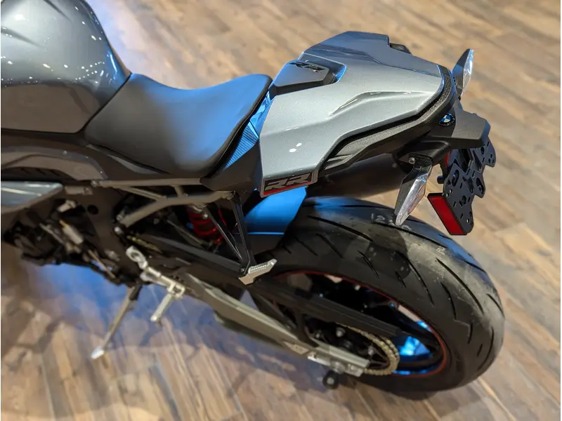 2026 BMW S 1000 RR // Bluestone Metallic w/ Engine, Axle & Clutch Guards thumbnail 12
