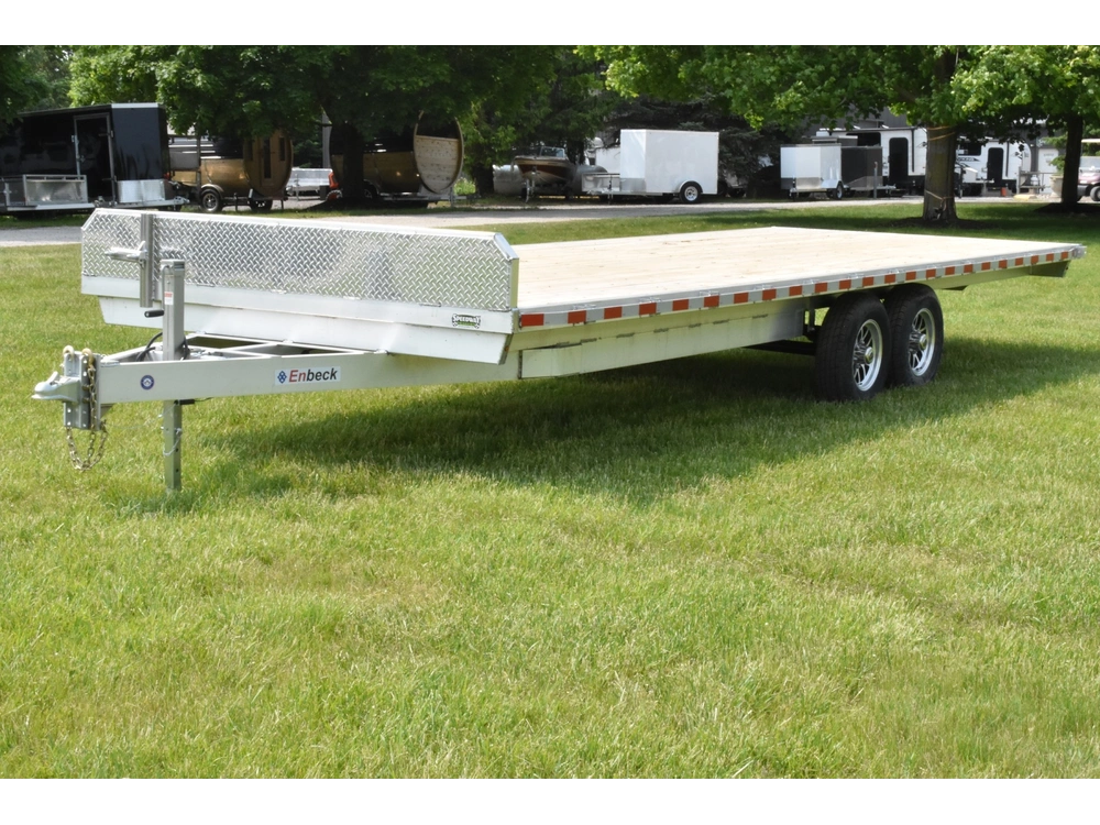 2026 Enbeck Aluminum Deck Over 8' X 24' Ta 5t alt