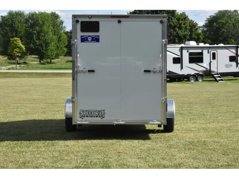 2026 Enbeck Aluminum Enclosed 6' x 12' Single Axle w/ Ramp