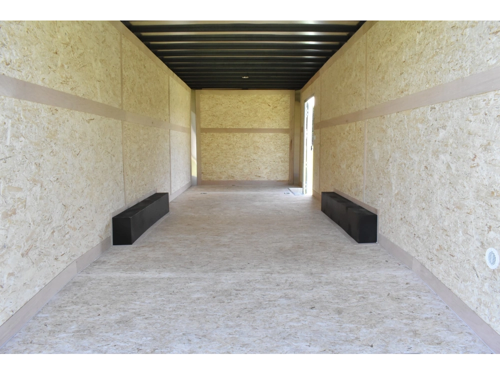 2026 Cross Painted Steel Enclosed (alpha) 8.5' X 24' Tandem Axle Car Hauler alt