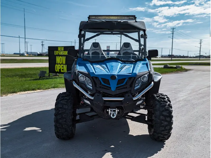 2020 CFMOTO ZFORCE 800 TRAIL // Athens Blue thumbnail 2