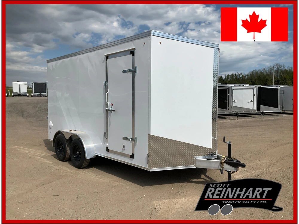 2025 Xcel Trailers 7x14 Plus V-nose Hd All Aluminum Cargo Trailer alt