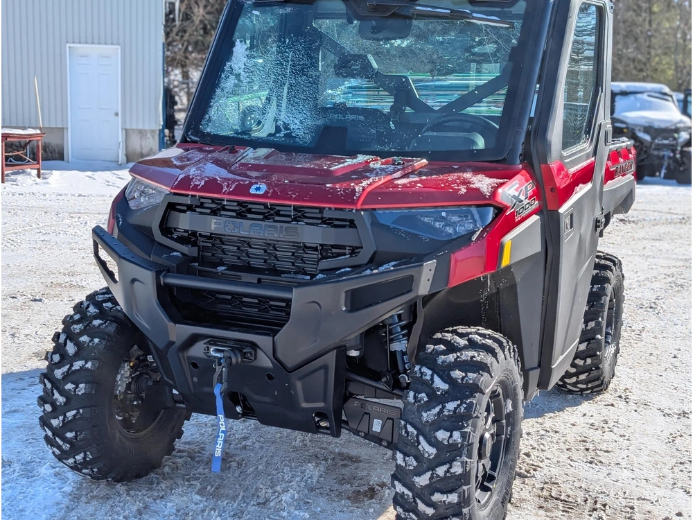 Polaris Ranger Xp 1000 Ns Premium Sunset Red 🎯 Utv Cabine Chauffé Climatisé Travail 4 Saisons Defender Limited Ranger Hd10 Premium 🟢 2026 alt