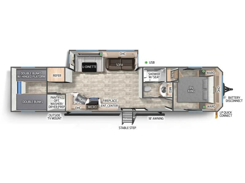 Forest River Cherokee Timberwolf 39tn 2025 alt
