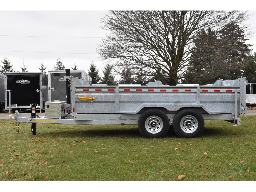 2026 One Sixteen Galvanized Dump 7' X 14' 7t alt