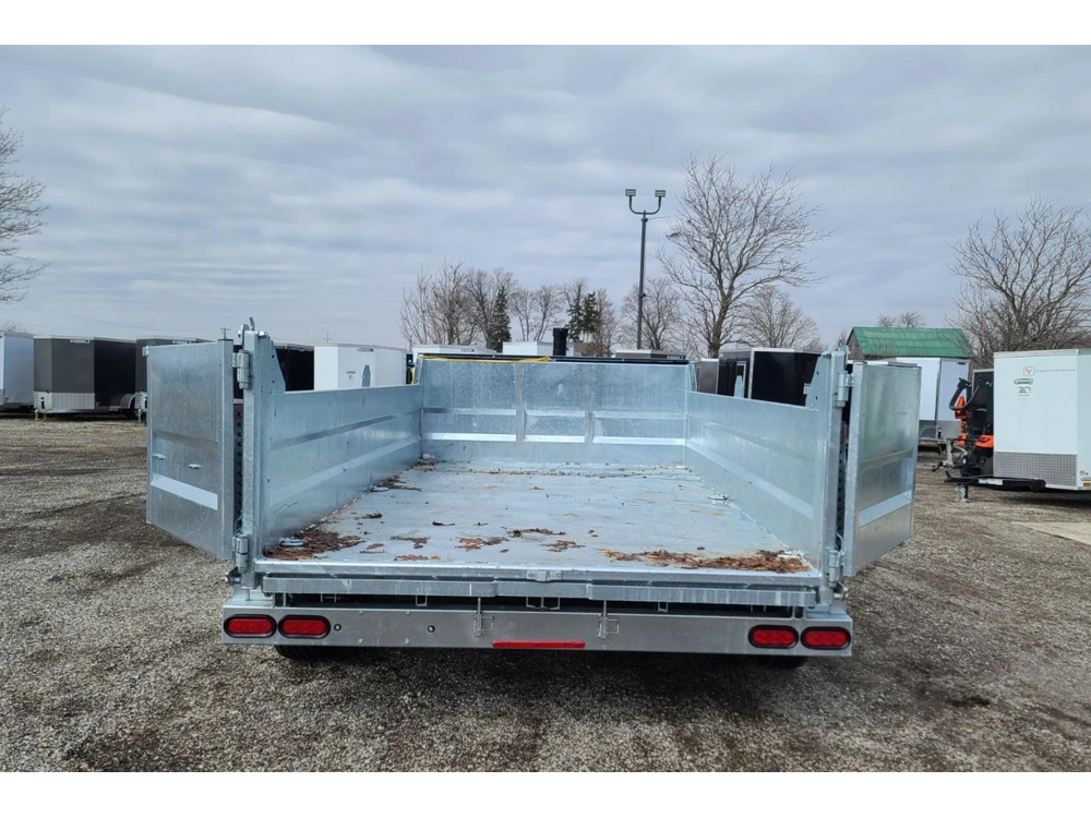2026 One Sixteen Galvanized Dump 7' X 12' 7t alt