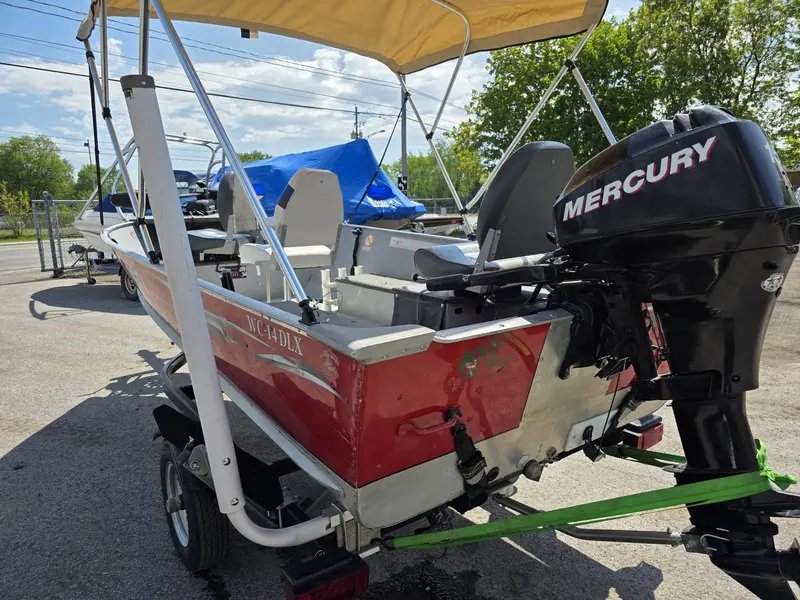 2007 Lund Boat Co WC 14 DLX ! MERCURY 15 HP ! thumbnail 5