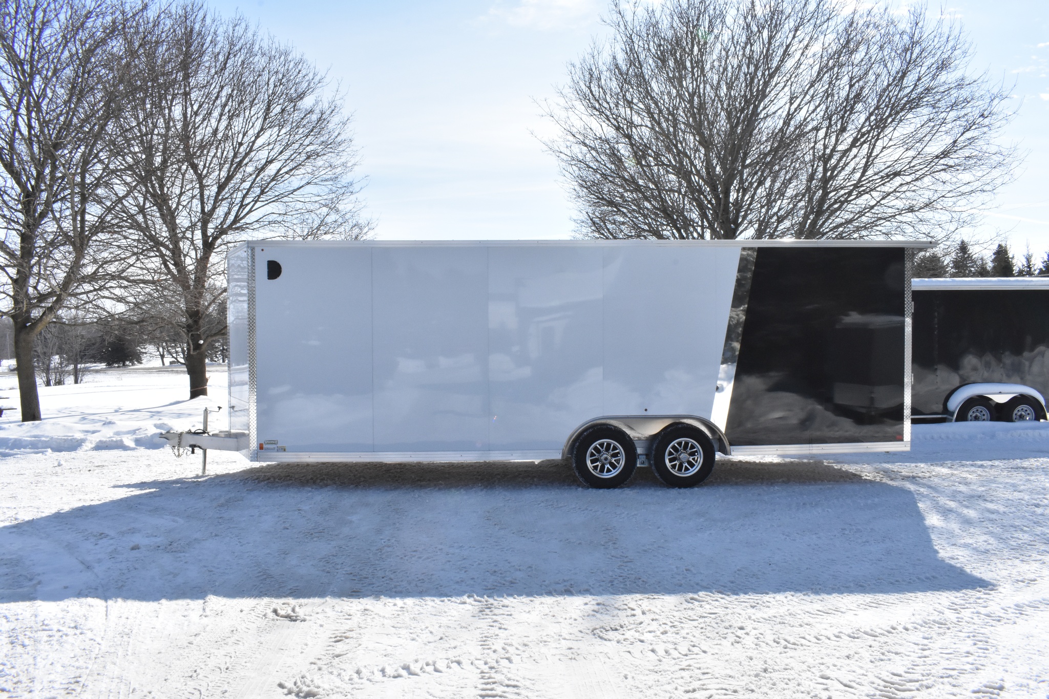 2026 Other Aluminum Enclosed 8.5' x 24' Tandem Axle Car Hauler thumbnail 2