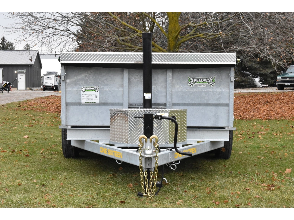 2026 One Sixteen Galvanized Dump 7' X 14' 7t alt