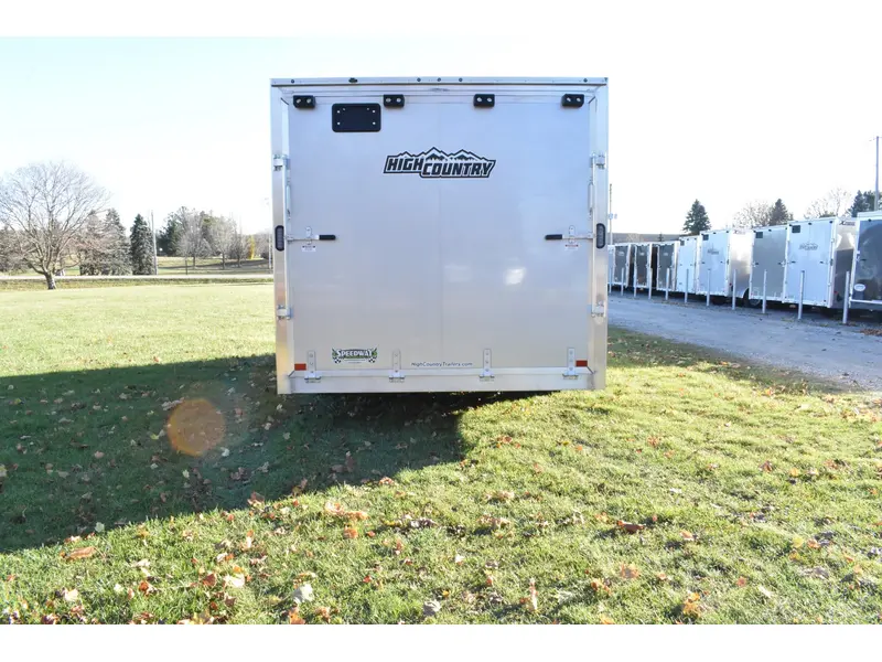 2024 Alcom Aluminum Enclosed 8.5' x 20' Tandem Axle