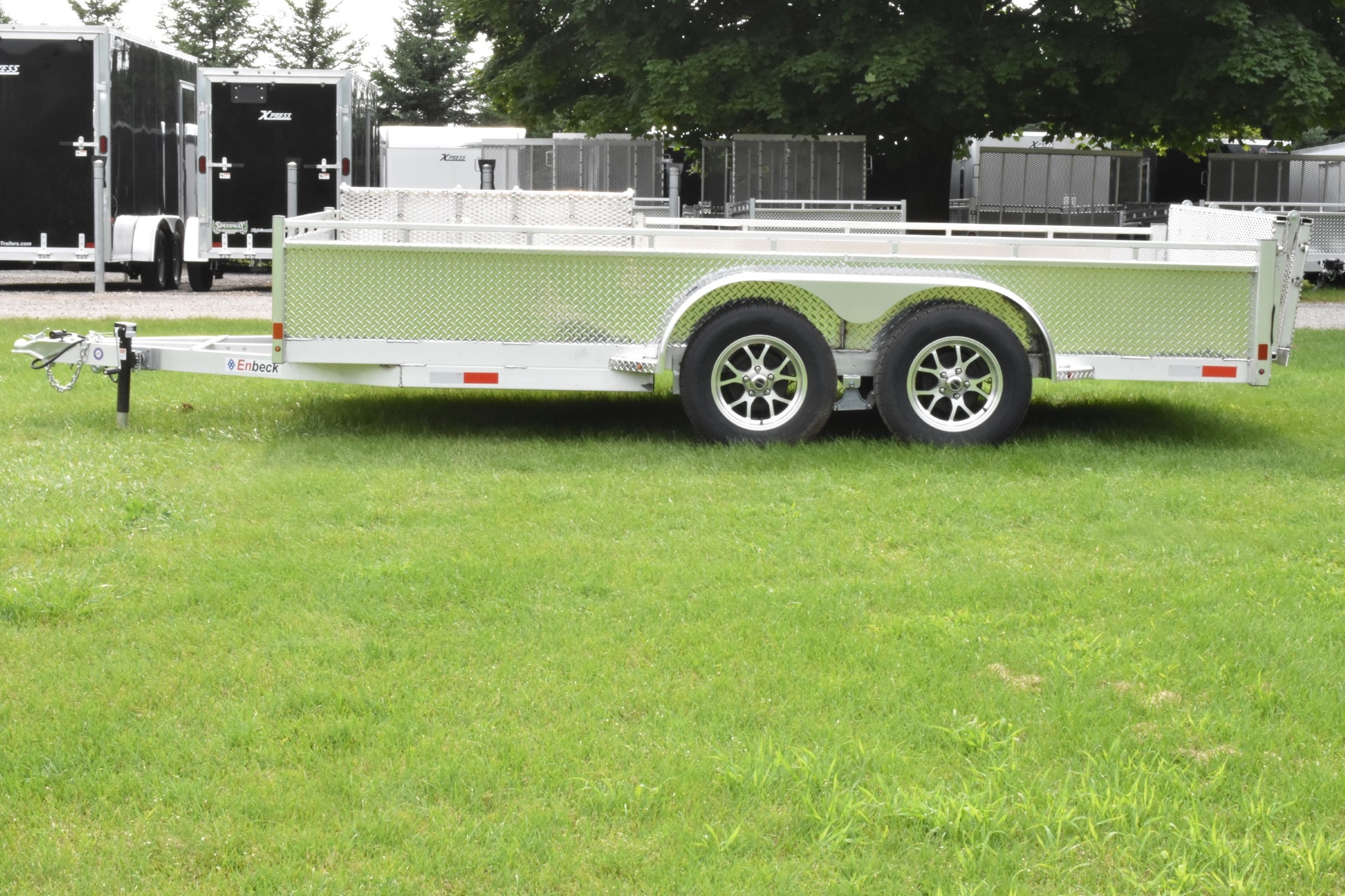 2026 Other Side Loader Aluminum Utility 7' x 14' TA thumbnail 2