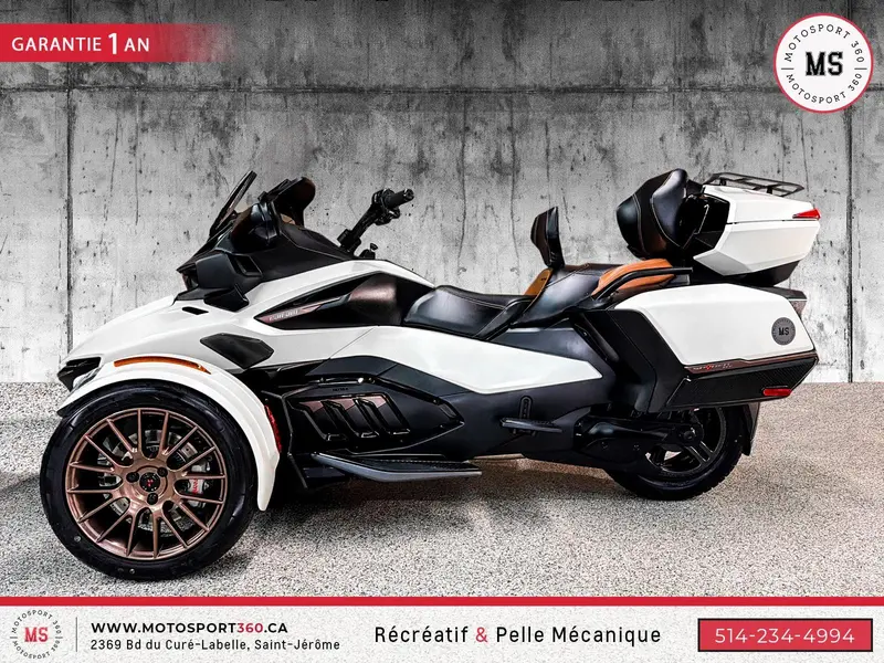 2024 Can-Am SPYDER RT LIMITED SEA TO SKY BAS MILAGE ! thumbnail 8