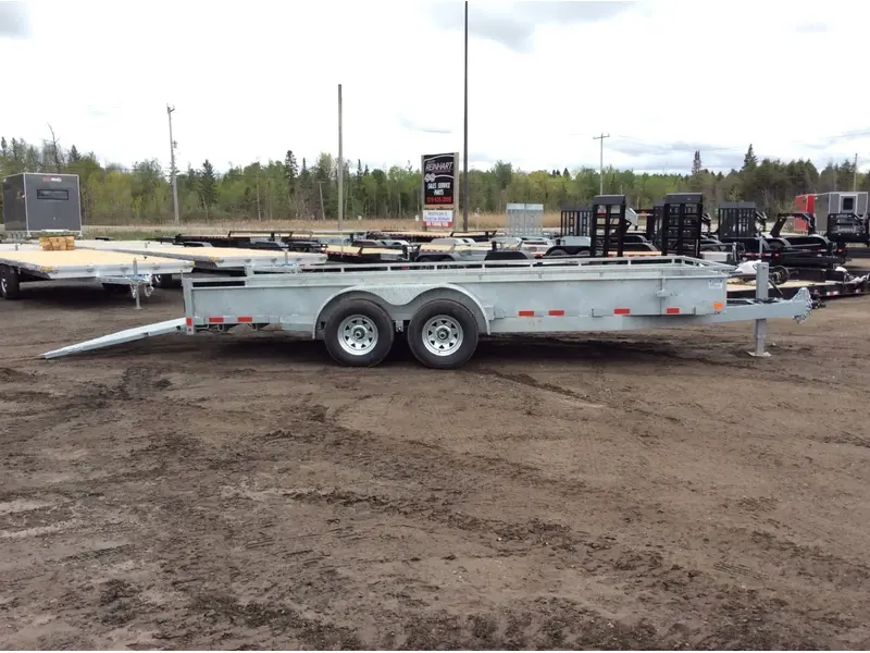 2026 Canada Trailers 82x18 5 Ton Galvanized Landscape Trailer thumbnail 8