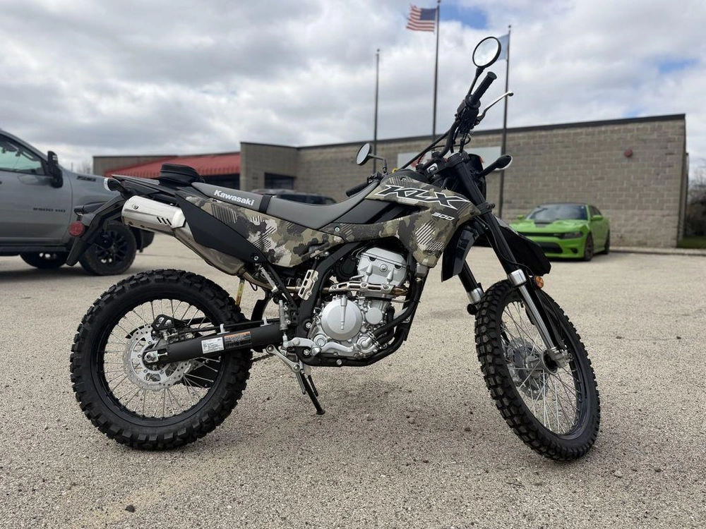 2026 Kawasaki Klx®300 Cypher Camo Beige alt