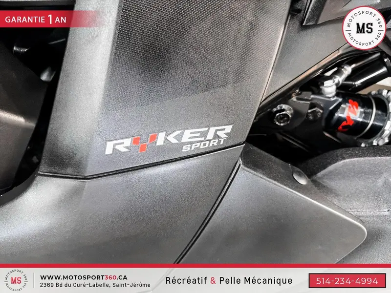 2025 Can-Am RYKER 900 SPORT COMME NEUF ! thumbnail 12