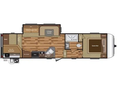 Keystone Rv Hideout 295bh 2017 alt