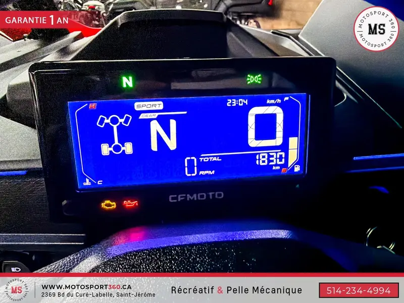 2025 CFMOTO ZFORCE 950 SPORT TRÈS ÉQUIPÉ ! SHOWROOM ! thumbnail 16