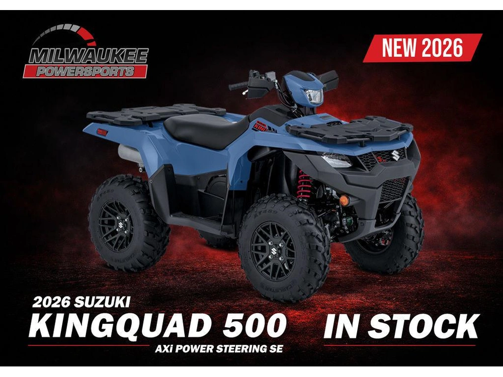 2026 Suzuki Kingquad 500axi Power Steering Se alt