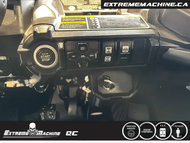 2023 Can-Am CAN AM COMMANDER XT 1000R DPS CAMO BEAUCOUP D'ACCESSOIRES!!! thumbnail 13