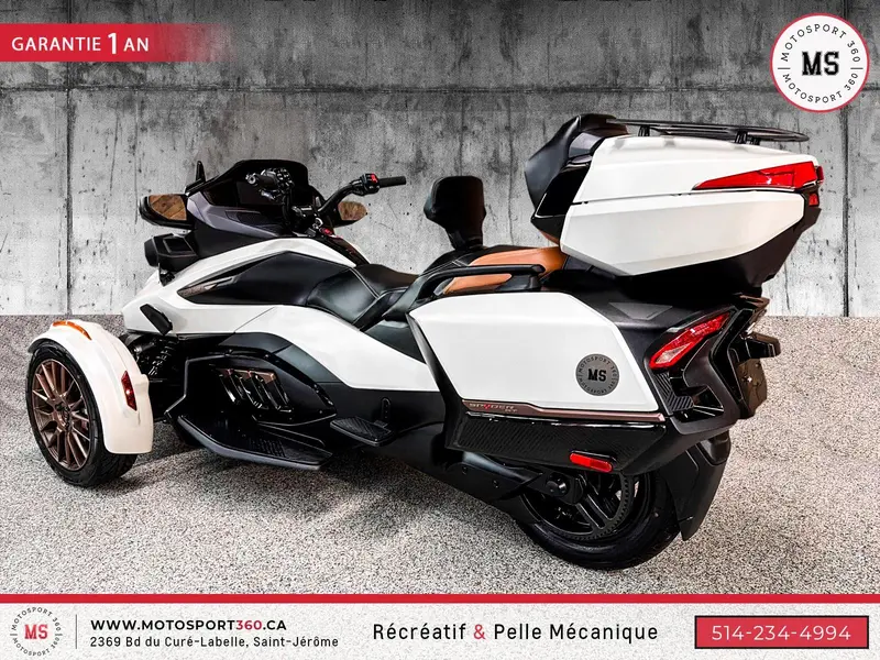 2024 Can-Am SPYDER RT LIMITED SEA TO SKY BAS MILAGE ! thumbnail 10