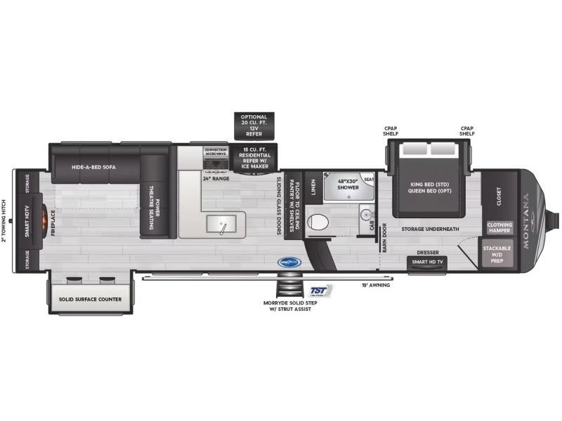 Keystone Rv Montana 3531re 2024 alt