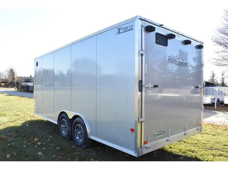 2024 Alcom Aluminum Enclosed 8.5' x 20' Tandem Axle