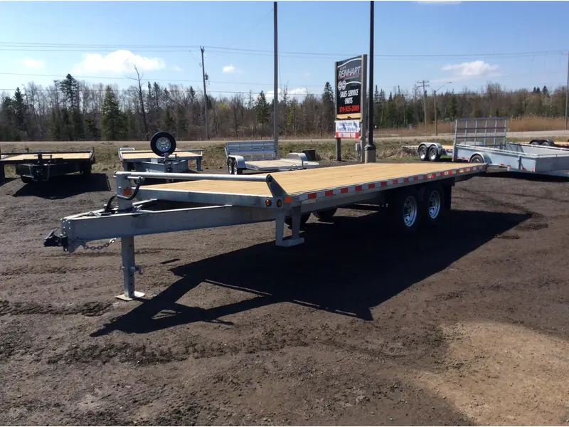 2026 Canada Trailers 8.5x20 7 Ton Galvanized Deckover Equipment Trailer thumbnail 4
