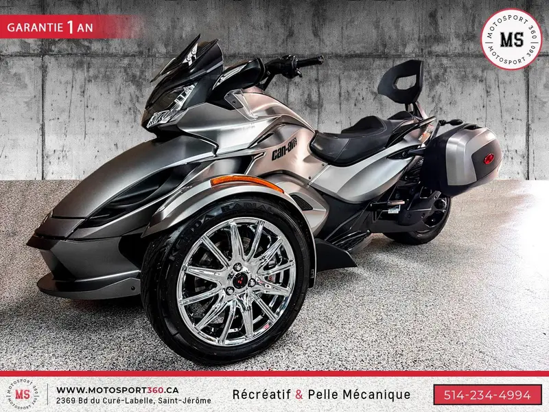2014 Can-Am SPYDER ST LIMITED PERLE RARE !!! TRÈS BAS KM ! thumbnail 7